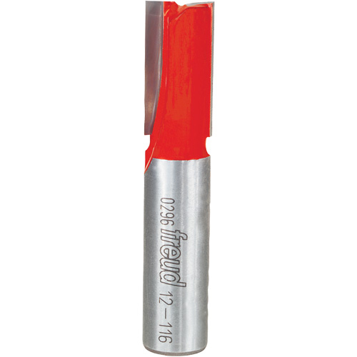 Router Bit - Double Flute Straight Bit, 1/2" Dia., 3/4" H, 2-5/8" L Groupe Belzile Dickner