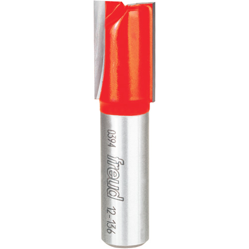 Router Bit - Double Flute Straight Bit, 5/8" Dia., 1-1/2" H, 2-1/2" L, 1/2" Shank Groupe Belzile Dickner