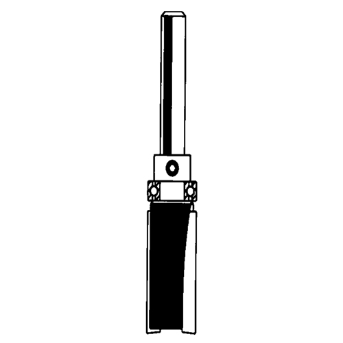 Router Bit - Top Bearing Flush Trim Bit Groupe Belzile Dickner