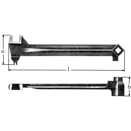 Bung Wrenches, 2-1/2", 15-1/15" Length Groupe Belzile Dickner