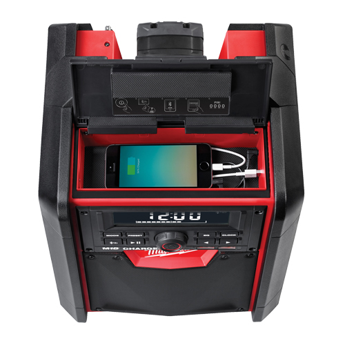 M18 Jobsite Radio & Charger, 18 V, Lithium-Ion Groupe Belzile Dickner