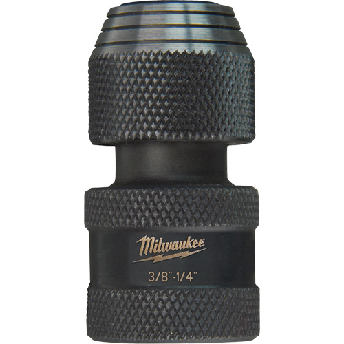 Adaptateur de douille carr&eacute;e &agrave; hexagonale pour tournevis &agrave; percussion Shockwave, Chocs, Prise 1/4", Douille 3/8", 1,875" lo Groupe Belzile Dickner