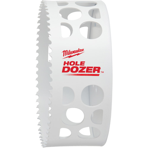 Scie-cloche Hole Dozer, 4-3/4", Profondeur de la coupe 1-5/8", Bim&eacute;tal Groupe Belzile Dickner