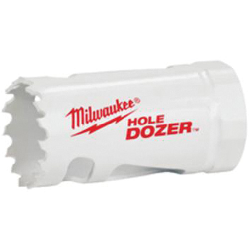 Scie-cloche Hole Dozer avec arbre, 1-1/4", Profondeur de la coupe 1-5/8", Bim&eacute;tal Groupe Belzile Dickner