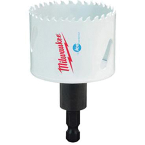 Scie-cloche Hole Dozer avec arbre, 2-1/8", Profondeur de la coupe 1-5/8", Bim&eacute;tal Groupe Belzile Dickner