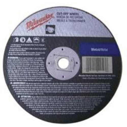 General Purpose Cut-Off Wheels, 7" x 3/32", 5/8" Arbor, Type 1, Aluminum Oxide, 8730 RPM Groupe Belzile Dickner