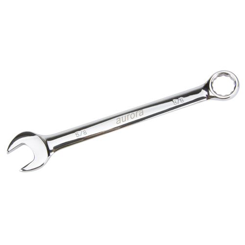 Combination Wrench, 12 Point, 5/8", Chrome Finish Groupe Belzile Dickner