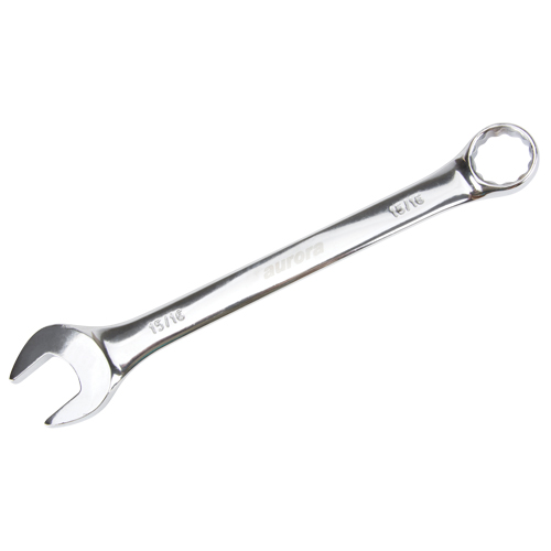 Cl&eacute; mixte, 12 pans, 15/16", Fini Chrome Groupe Belzile Dickner