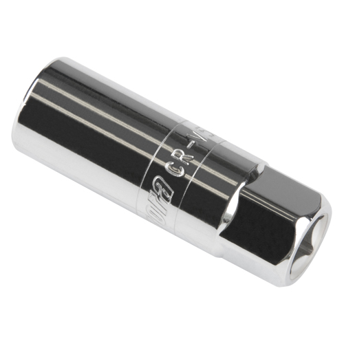 Cl&eacute; &agrave; douille pour bougie d'allumage, Prise 3/8", Douille 5/8", lo 2-9/16" Groupe Belzile Dickner