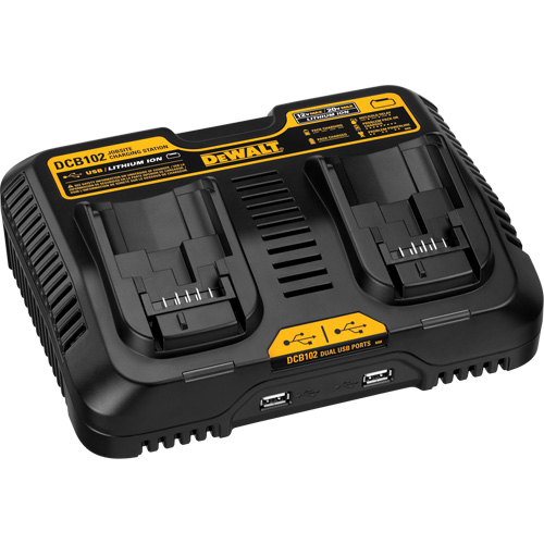 Max Jobsite Charging Station, 12 V/20 V, Lithium-Ion Groupe Belzile Dickner