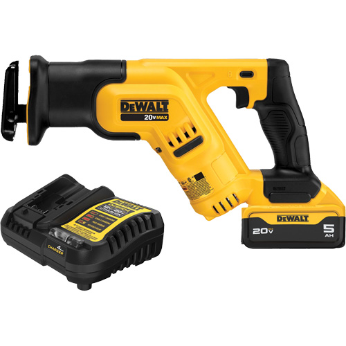 Ensemble scie alternative compact, 20 V, Lithium-ion Bloc-pile, 0-2900 coups/min Groupe Belzile Dickner