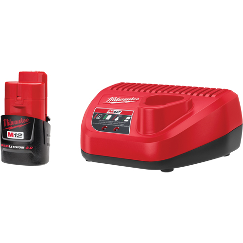 M12 Redlithium System Starter Kit, 12 V, Lithium-Ion Groupe Belzile Dickner