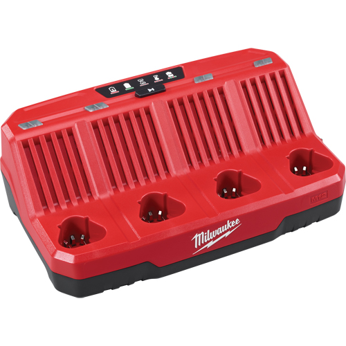 M12 Four Bay Sequential Charger, 12 V, Lithium-Ion Groupe Belzile Dickner