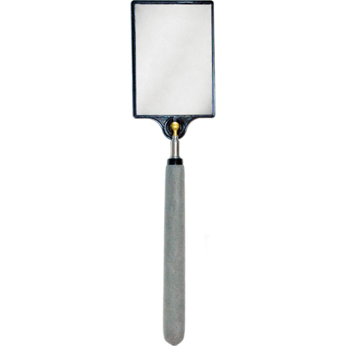 Inspection Mirror, Rectangular, 3-1/2" L x 2-1/2" W, Telescopic Groupe Belzile Dickner