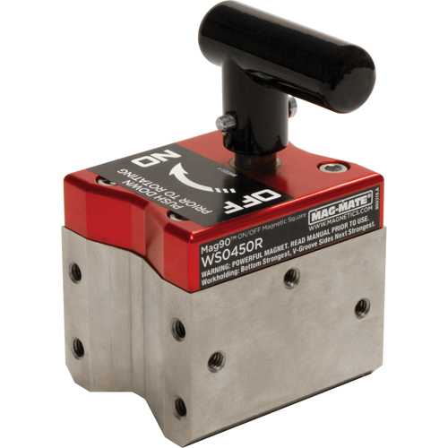Mag90 On/Off Magnetic Squares, 3" L x 2-1/2" W x 4-5/8" H, 450 lbs. Groupe Belzile Dickner