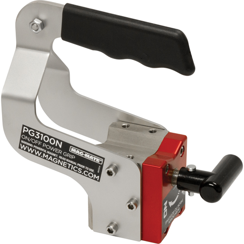 On/Off Power Grips, 7-1/2" Length, 3-3/8" Diameter, 100 lbs. Capacity Groupe Belzile Dickner