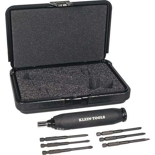 Torque Screwdriver Set, 5 - 40 in. lbs. Torque Range, 5" Length Groupe Belzile Dickner