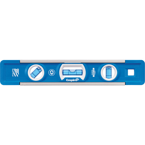 Niveau torpille True Blue, 9" lo, Aluminium, 3 fioles, Magn&eacute;tique Groupe Belzile Dickner
