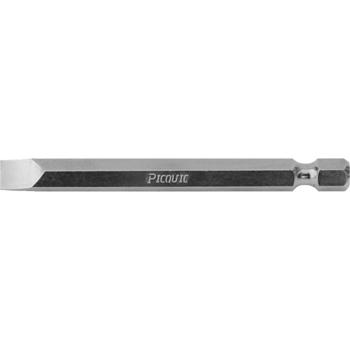 Embout de rechange pour tournevis multi embouts Sixpac Plus, Fente, 9/32", Prise 1/4" Groupe Belzile Dickner