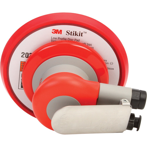 Non-Vacuum Random Orbital Sander, 6" Dia., 1/4" NPT Inlet, 12000 RPM Groupe Belzile Dickner