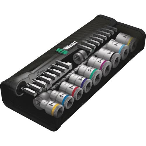 Zyklop Imperial Metal Ratchet with Switch Lever Set, 29 Pcs, 3/8" Drive Size Groupe Belzile Dickner