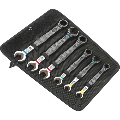 Joker Wrench Set, Combination, 6 Pieces, Metric Groupe Belzile Dickner