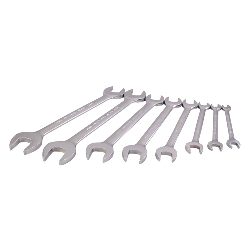 Wrench Set, Open-Ended, 8 Pieces, Metric Groupe Belzile Dickner
