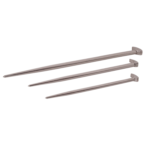 Rolling Head Pry Bar Set, 3 Pcs. Groupe Belzile Dickner