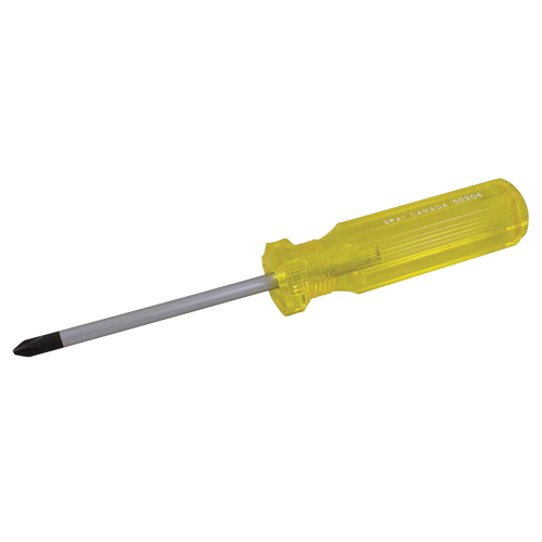 Phillips Screwdriver, #0, 5-5/16" L, Plastic Handle Groupe Belzile Dickner