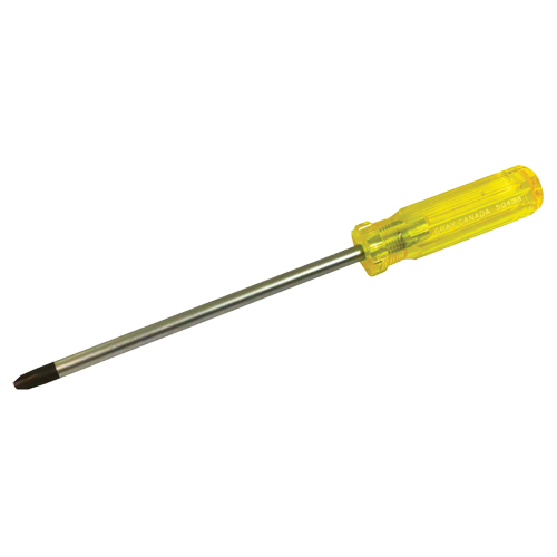 Phillips&reg; Screwdriver, #2, 8-1/4" L, Plastic Handle Groupe Belzile Dickner