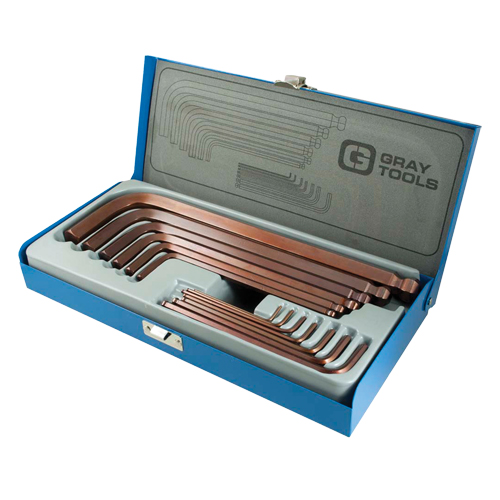 Long Arm Ball Hex Key Set, 13 Pcs., Imperial Groupe Belzile Dickner