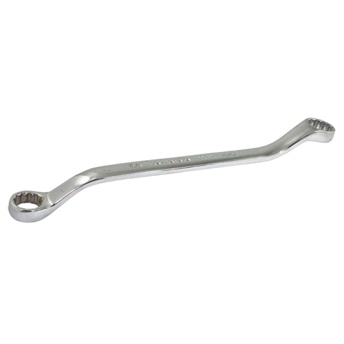 Box Wrench, 12 Point, 5/8" x 11/16", 15° Offset, Chrome Finish Groupe Belzile Dickner