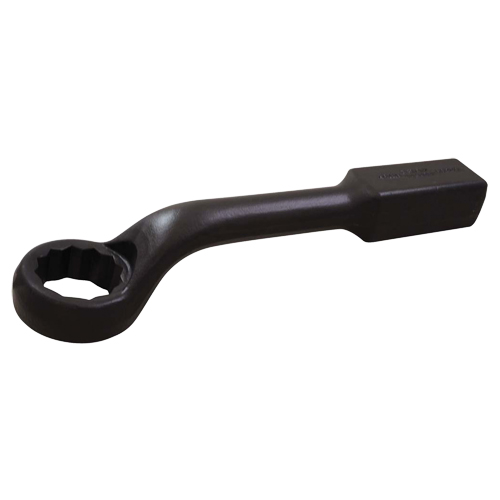 Striking Face Box Wrench, 12 Point, 27 mm, 45° Offset, Black Oxide Finish Groupe Belzile Dickner