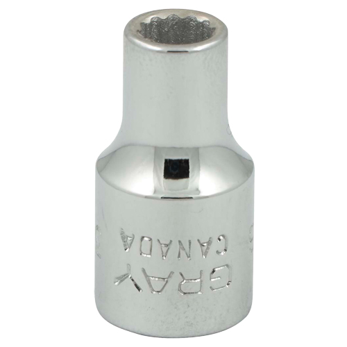 Douille, 3/16", Prise 1/4", 12 pans Groupe Belzile Dickner