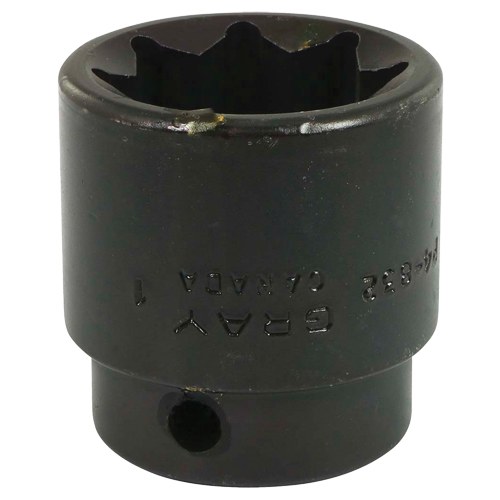 Socket, Impact, 1", 1/2" Drive, 8 Points Groupe Belzile Dickner