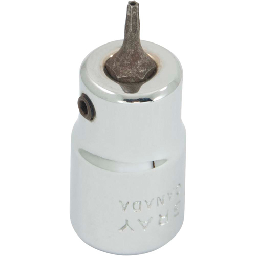 Bit Socket, Torx&reg;, T7 x 2-1/8" L, 3/8" Drive Groupe Belzile Dickner