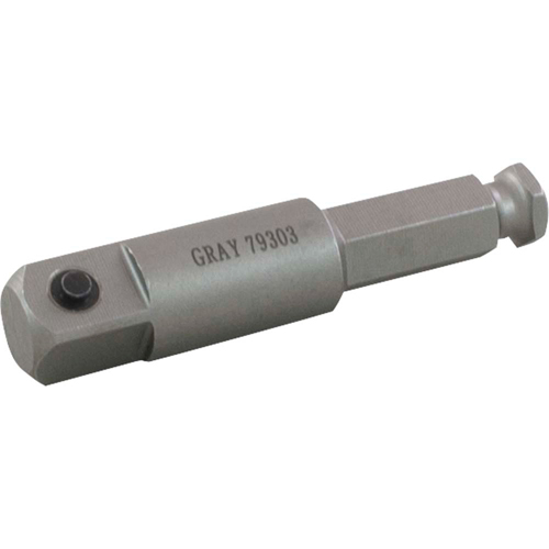 Male Hex Extension, 1/2" Drive, 2-1/5" L Groupe Belzile Dickner