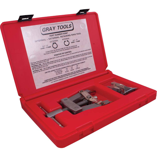 Internal/External Retaining Ring Tool with Tip Set, 13 Pieces Groupe Belzile Dickner