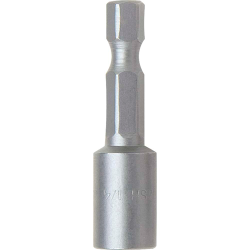 Nutsetter, 7/16" Tip, 1/4" Drive, 2-9/16" L, Magnetic Groupe Belzile Dickner