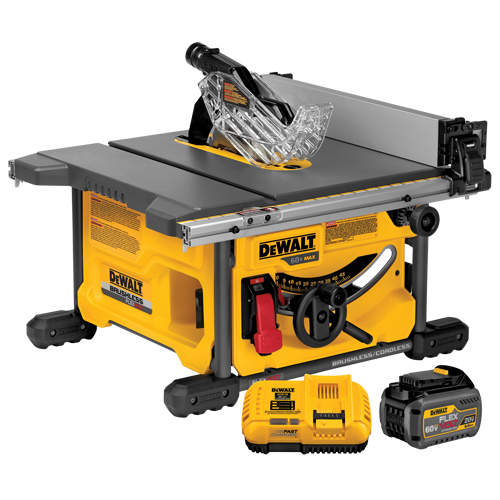 60V Max FlexVolt 8-1/4" Table Saw Kit Groupe Belzile Dickner