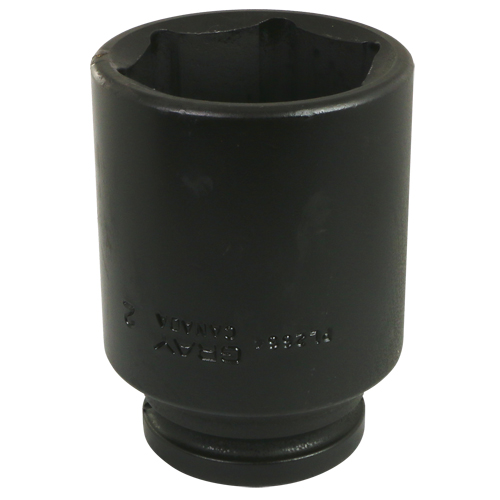Socket, Impact, 2-1/16", 3/4" Drive, 6 Points, Deep Groupe Belzile Dickner