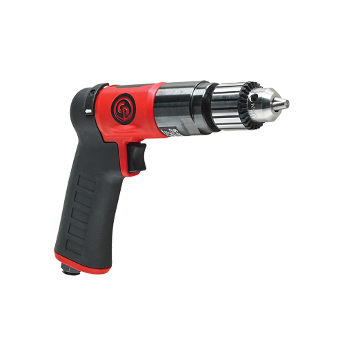 Pneumatic Pistol Drill CP9790C, 6.9 CFM, 1/4" NPT, 98.5 dBA, 3/8" Chuck, Keyed Groupe Belzile Dickner