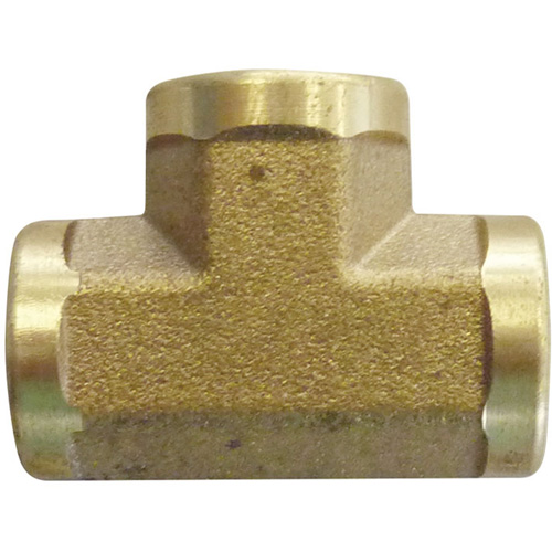Female Pipe Tees, Brass, 3/8" Groupe Belzile Dickner