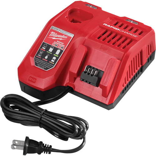 M18 & M12 Rapid Charger, 18 V, Lithium-Ion Groupe Belzile Dickner