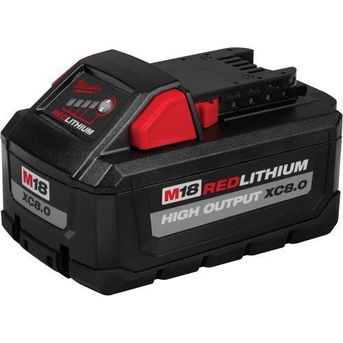 M18 Redlithium High Output XC8.0 Battery Pack, Lithium-Ion, 18 V, 8.0 Ah Groupe Belzile Dickner
