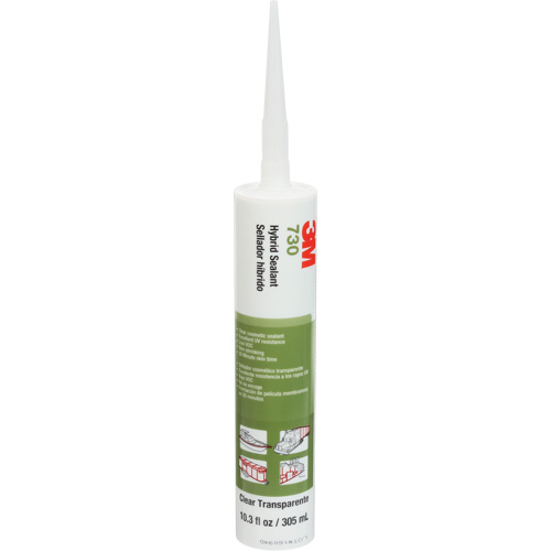 Mastic hybride 730, 305 ml, Cartouche, Transparent Groupe Belzile Dickner