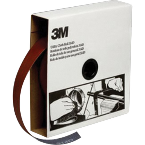 Utility Roll, Aluminum Oxide, 1-1/2" W x 150' L, P400 Grit Groupe Belzile Dickner