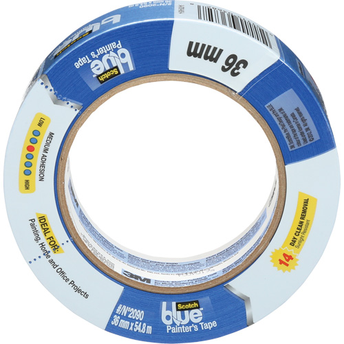 Ruban pour peintre ScotchBlue Original 2090, 36 mm (1-2/5") x 55 m (180'), Bleu Groupe Belzile Dickner