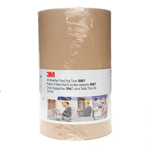 All Weather Flashing Tape 8067, 228.6 mm (9") x 22.86 m (75'), Brown Groupe Belzile Dickner