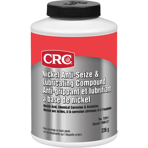 Nickel Anti-Seize Lubricating Compound, 226 g, 425°F (218°C) Max. Effective Temperature Groupe Belzile Dickner